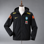Veste Coupe-Vent Brasil – Imperméable à Capuche
